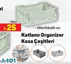 KATLANIR ORGANİZER KASA ÇEŞİTLERİ MİNİ